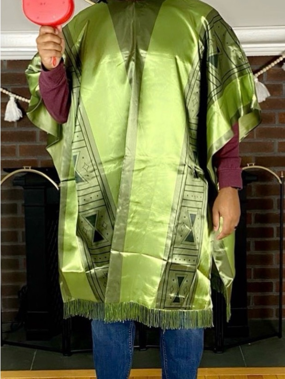 Encanto Bruno poncho costume